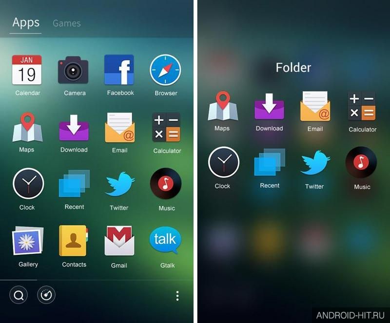 Скриншот Filter GO Launcher Theme на андроид