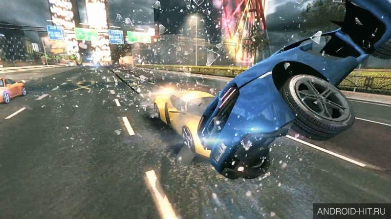 Скриншот Asphalt 8: Airborne на андроид Скриншот Asphalt 8: Airborne на андроид