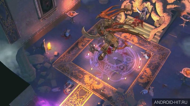 Скриншот Dungeon Hunter 4 на андроид