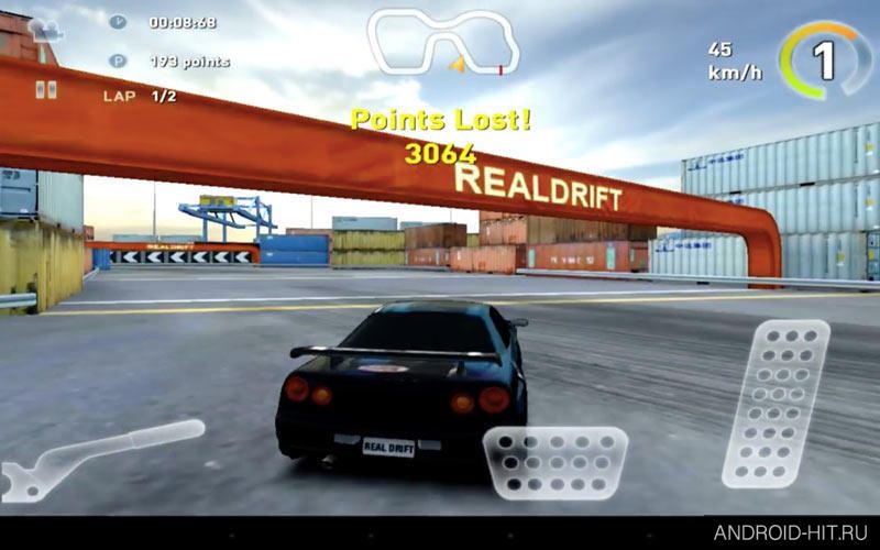 Скриншот Real Drift Car Racing на андроид Скриншот Real Drift Car Racing на андроид