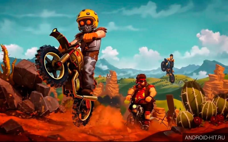 Скриншот Trials Frontier на андроид Скриншот Trials Frontier на андроид