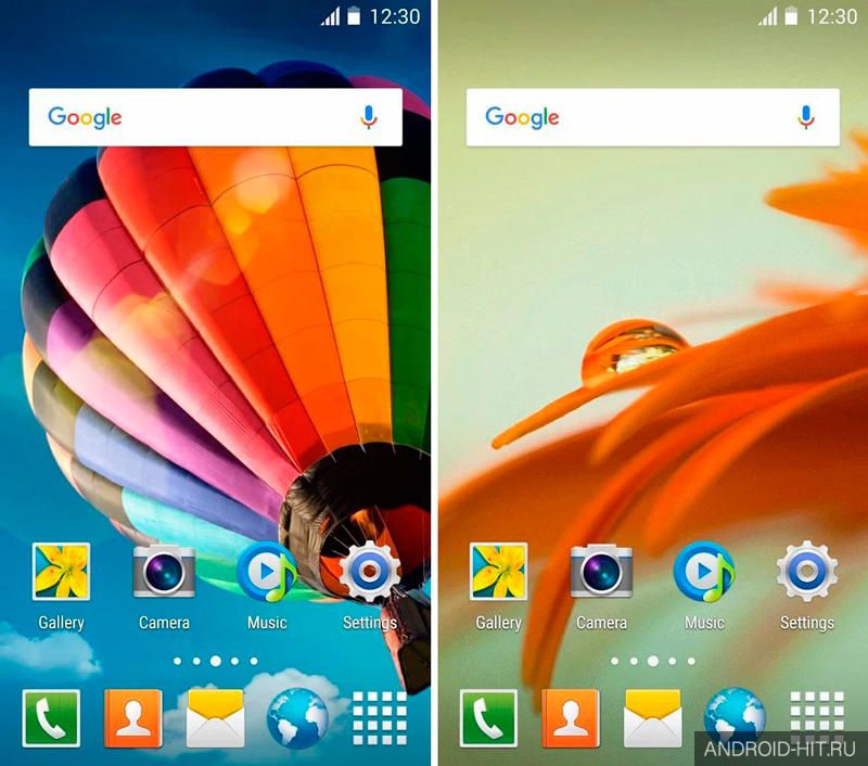 Скриншот S4 Theme на андроид