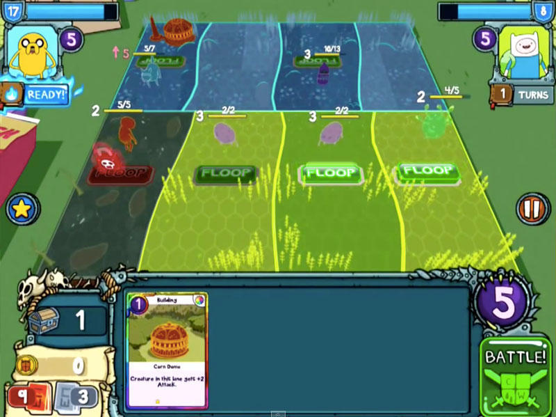 Скриншот Card Wars - Adventure Time на андроид
