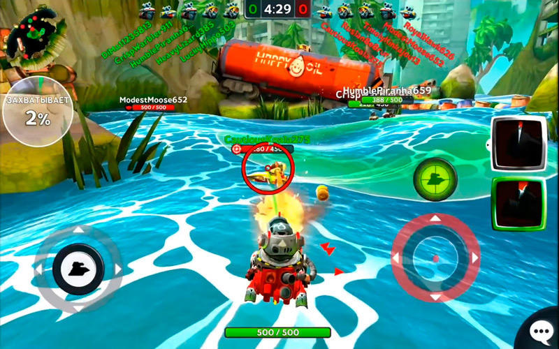 Скриншот Battle Bay на андроид