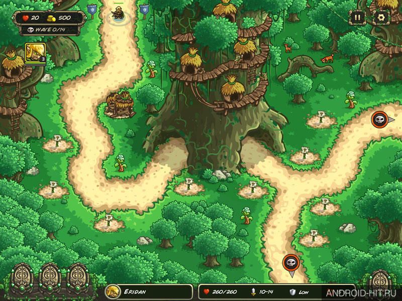 Скриншот Kingdom Rush Origins на андроид