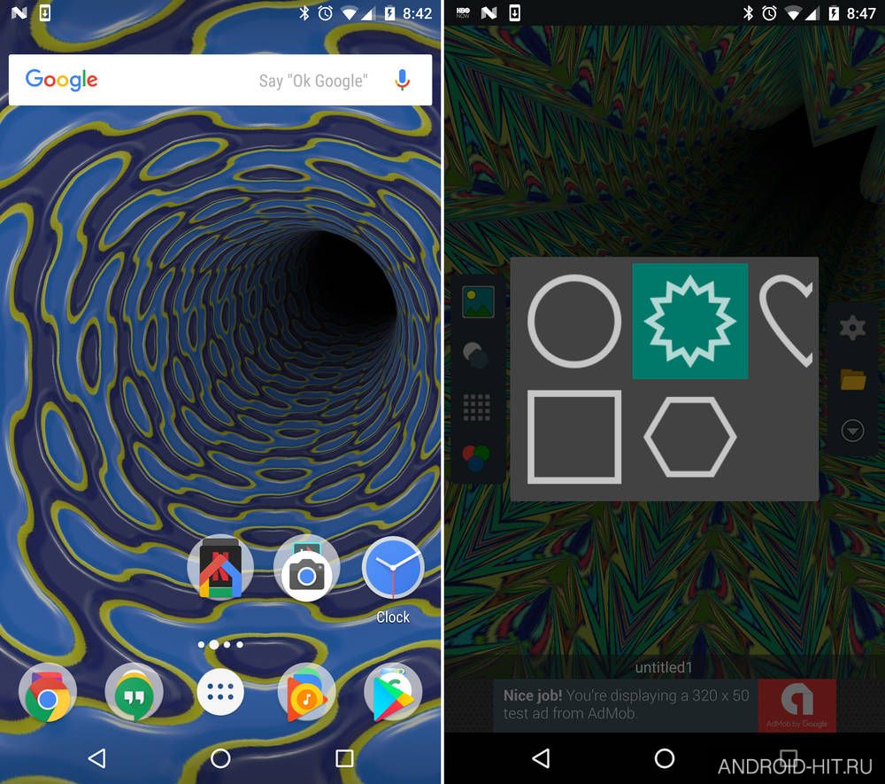 Скриншот Tunnel Live Wallpaper Creator на андроид