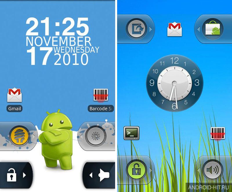 Скриншот Widgetlocker Lockscreen на андроид