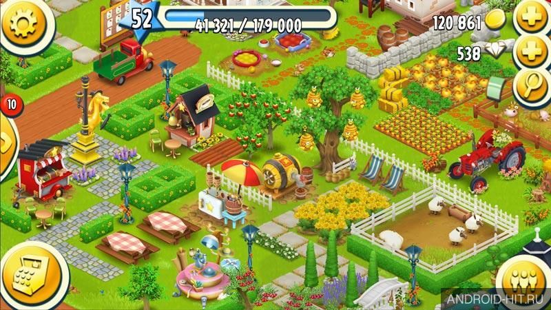 Скриншот Hay Day на андроид Скриншот Hay Day на андроид