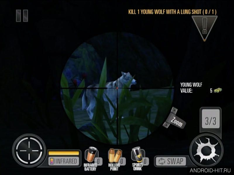Скриншот DEER HUNTER 2018 на андроид