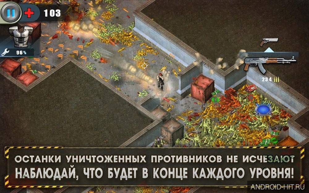 Скриншот Alien Shooter Free на андроид