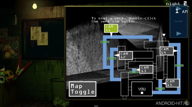 Скриншот Five Nights at Freddy's 3 на андроид
