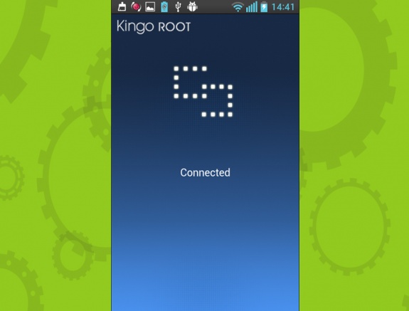 Скриншот Root-права Kingo Root на андроид