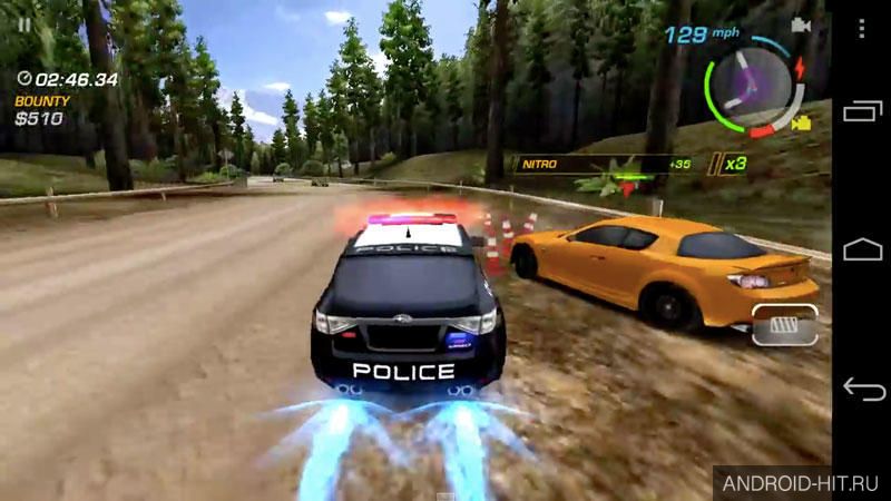 Скриншот NEED FOR SPEED Shift на андроид Скриншот NEED FOR SPEED Shift на андроид
