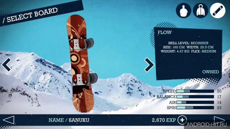 Скриншот Snowboard Party на андроид