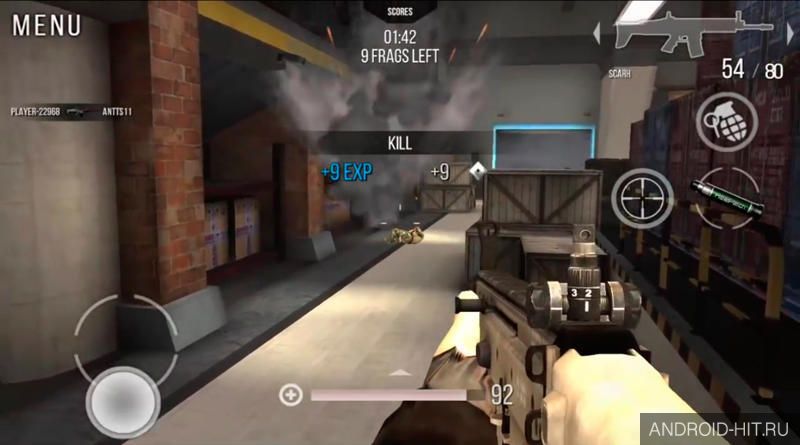 Скриншот Modern Strike Online на андроид