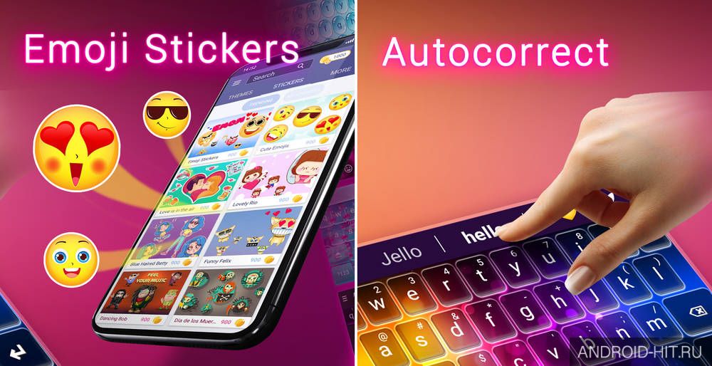 Скриншот Keyboard Themes For Android на андроид