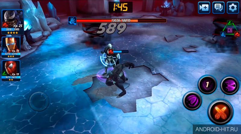 Скриншот MARVEL Future Fight на андроид