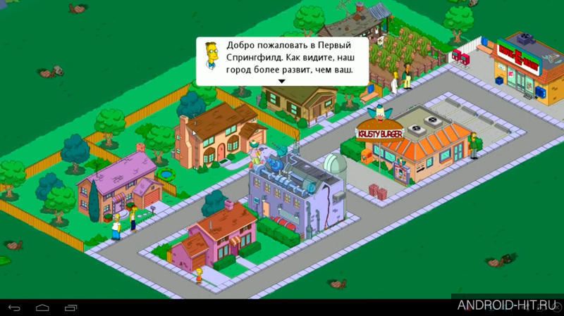 Скриншот The Simpsons: Tapped Out на андроид Скриншот The Simpsons: Tapped Out на андроид