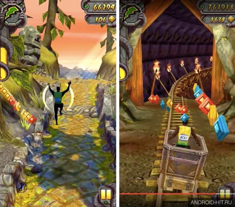 Скриншот Temple Run 2 на андроид