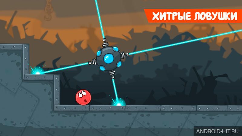 Скриншот Red Ball 4 на андроид