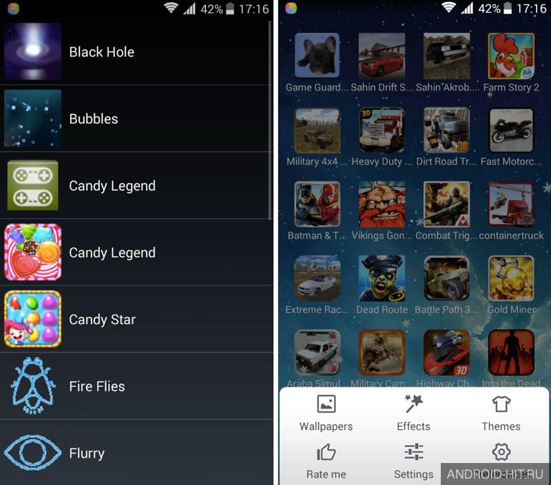Скриншот One Launcher (iOS 8 HD Retina Theme) на андроид