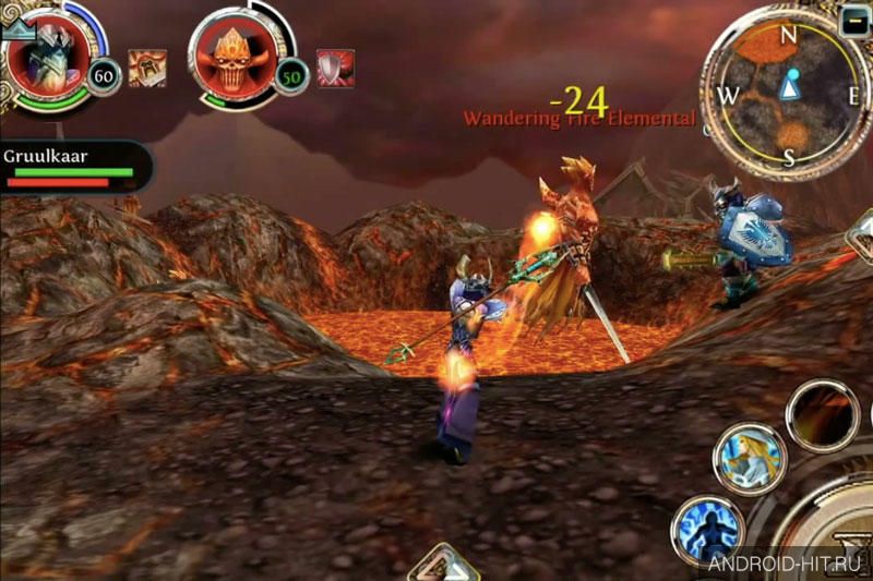 Скриншот Order & Chaos Online на андроид Скриншот Order & Chaos Online на андроид