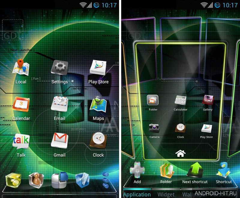 Скриншот Classic Next Launcher 3D Theme на андроид