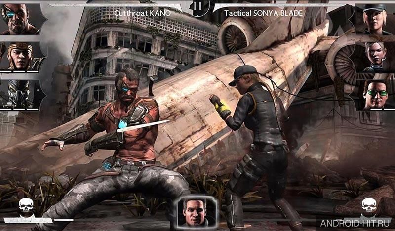 Скриншот MORTAL KOMBAT X на андроид