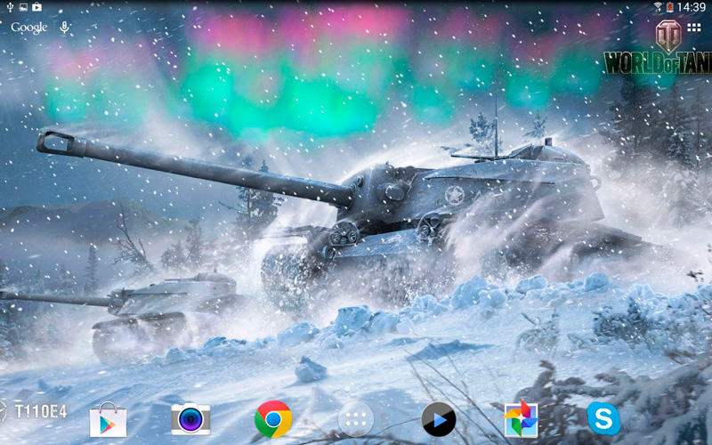 Скриншот Живые обои World of Tanks на андроид