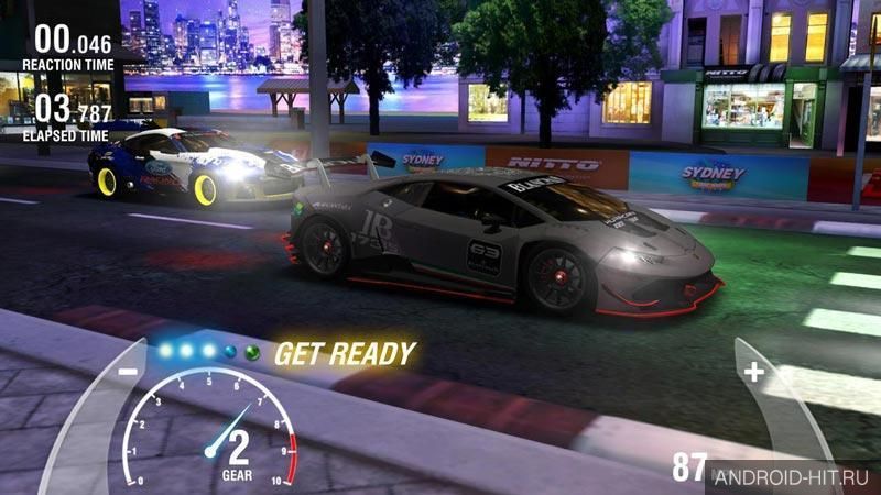 Скриншот Racing Rivals на андроид