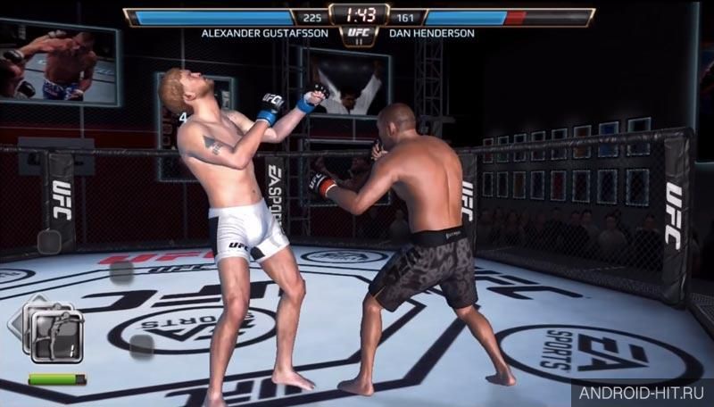 Скриншот EA Sports UFC на андроид Скриншот EA Sports UFC на андроид