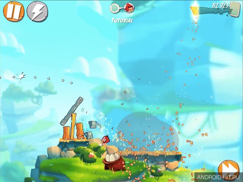 Скриншот Angry Birds 2 на андроид