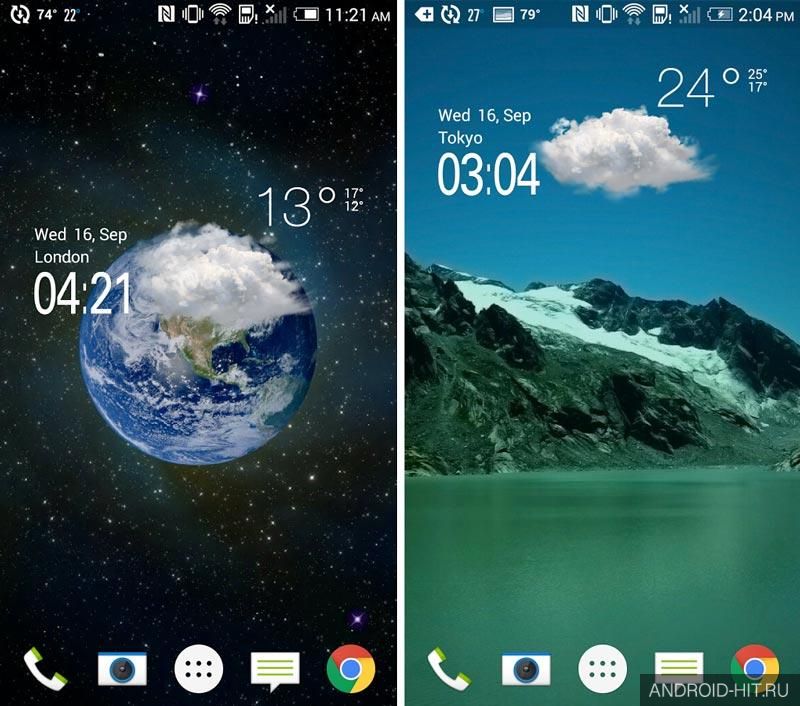 Скриншот HD Transparent Weather Clock на андроид Скриншот HD Transparent Weather Clock на андроид