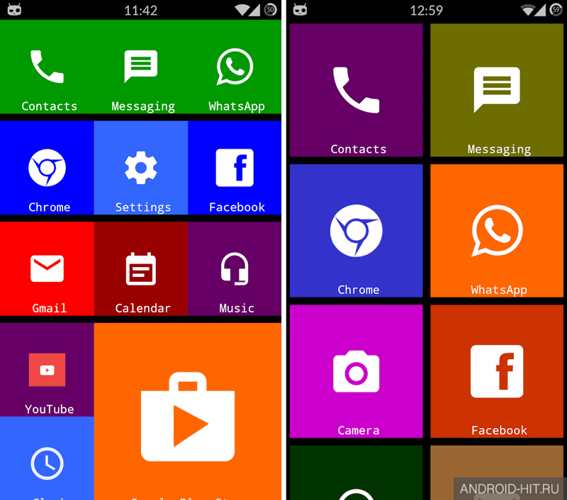Скриншот Metro Themes Launcher ex pro на андроид Скриншот Metro Themes Launcher ex pro на андроид