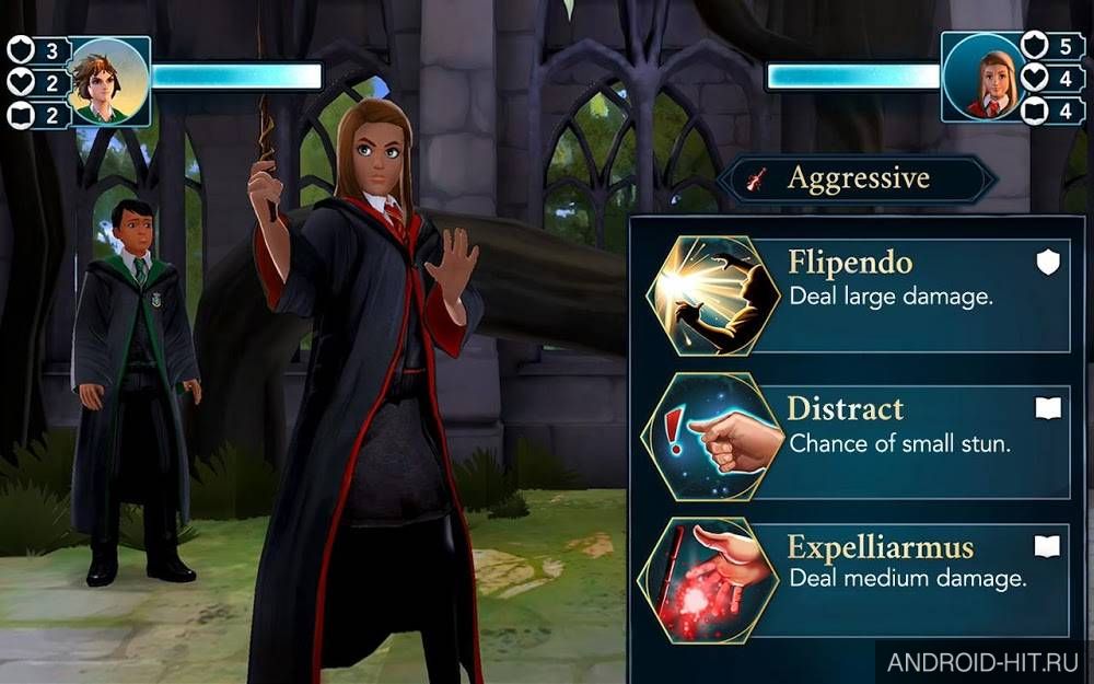 Скриншот Harry Potter: Hogwarts Mystery на андроид