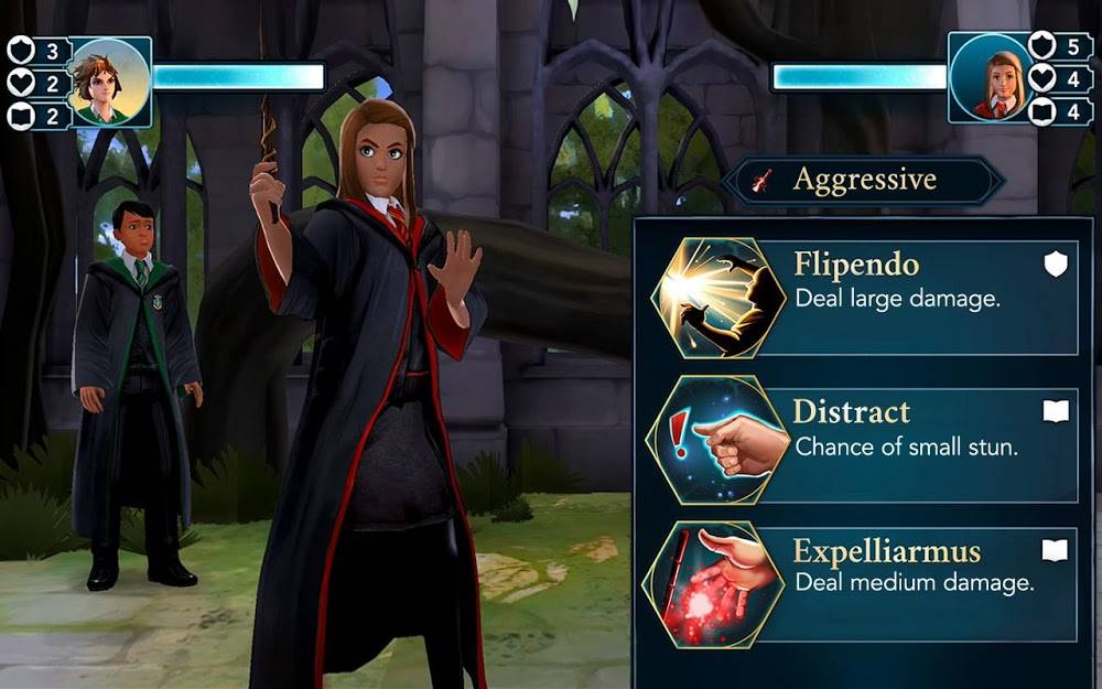 Скриншот Harry Potter: Hogwarts Mystery на андроид