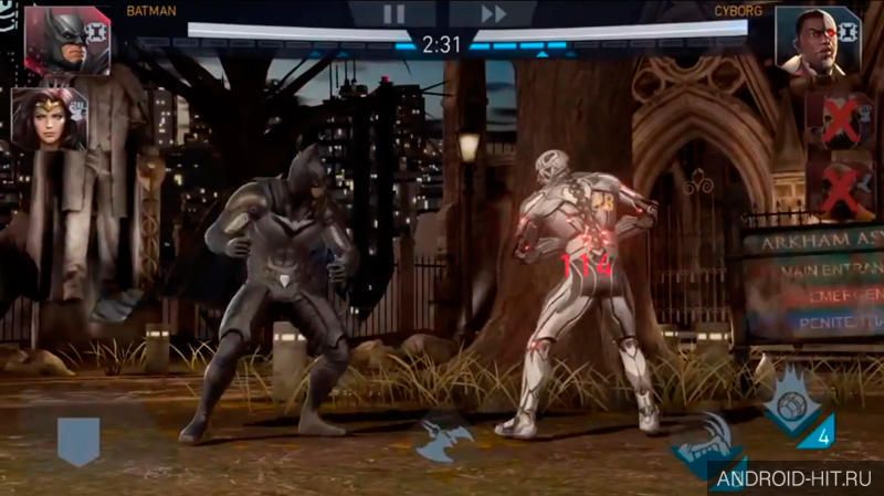 Скриншот Injustice 2 на андроид Скриншот Injustice 2 на андроид