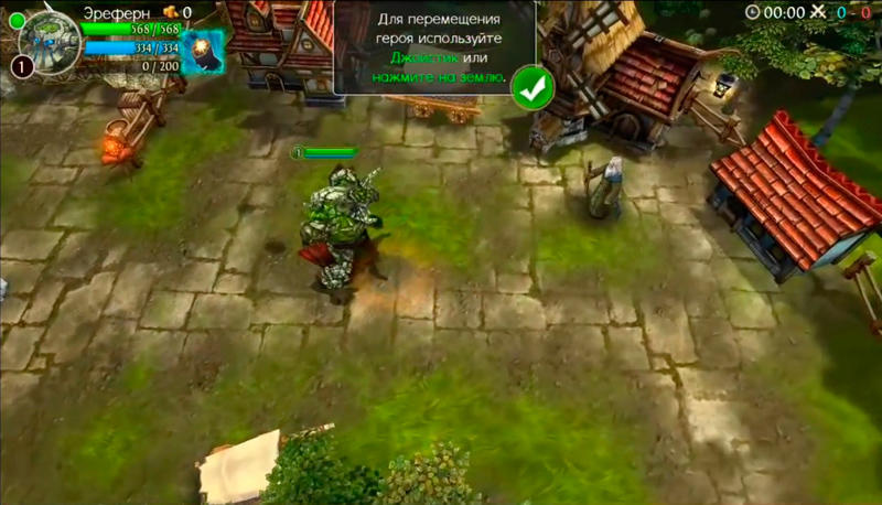 Скриншот Heroes of Order & Chaos на андроид