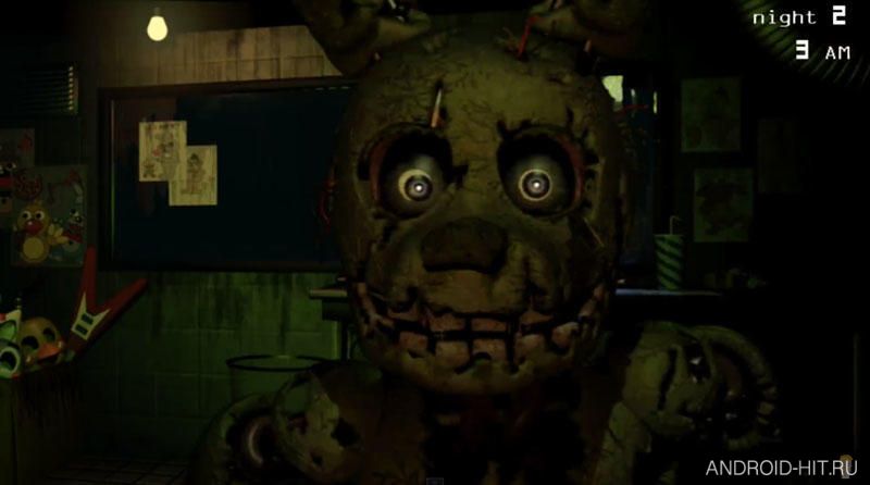 Скриншот Five Nights at Freddy's 3 на андроид