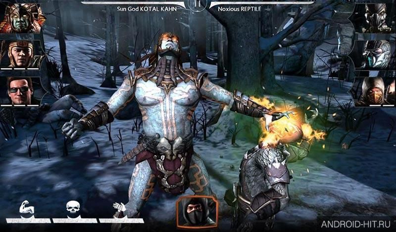 Скриншот MORTAL KOMBAT X на андроид