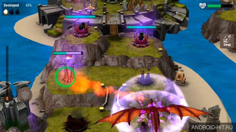 Скриншот War Dragons на андроид Скриншот War Dragons на андроид