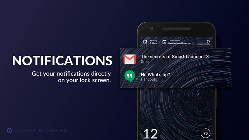Скриншот Black Hole - Lock screen на андроид