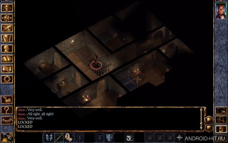 Скриншот Baldur's Gate II на андроид